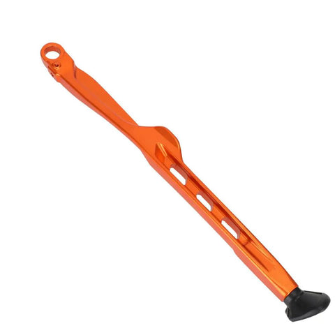 Rugged Side Stand With Springs For Dirt Bikes 2024 Style Orange Aluminum CNC Lightweight Rustproof Kickstand Fits XC EXC EXC F TE TX FE EC ES 125 150 250 300 350 450 500