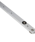 Built Tough Aluminum Miter Bar Clamp Tool Slider for table saws and router tables, 300mm long, quarter inch width, anodized finish.