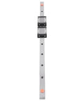 400mm Steel Miniature Linear Sliding Rail Guide With Two Blocks For Precise Linear Motion