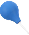 220ML Rubber Squeeze Bulb For Liquid Handling, Heavy-Duty Manual Pipette Sucker, Large 6.8 Inch Fluid Vacuum Washer, Blue, Comfortable Grip