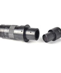 Top Shelf Black C Mount Monocular Microscope Camera Adapter Packing Ridiculously Clear Glass Optics And Smooth 180X Zoom Adjusting Wheel, featuring a 0.5X eyepiece.