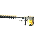 Electric SDS Shank Converter Adapter For Drill Bits And Power Tools Pro Grade Heavy Duty attached to auger and rotary drill