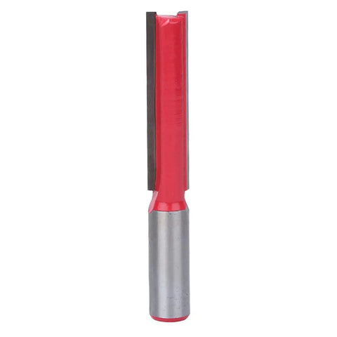 1/2 Inch Flush Trim Router Bit Sharpened High Hardness YG8 Alloy Blade For Smooth Woodworking Cuts On Solid Wood And Mdf With Durable Design, showing blade design.