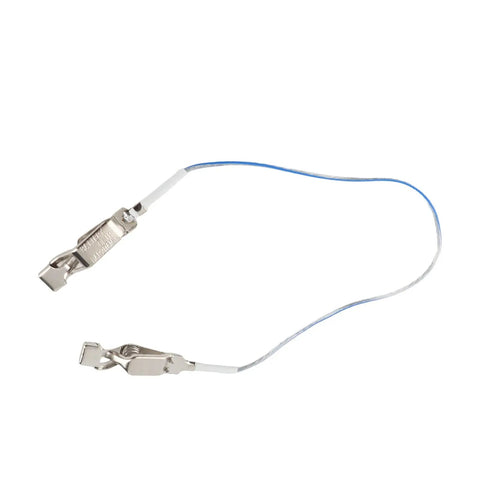 Stainless Steel Fencing Head Wire Clamp For Foil And Saber Equipment With Conductive Wire Design And Precise Connection Stable Hold