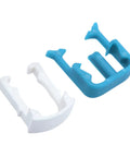 7.89mm Blue Green White External Injector Pump Diesel Fuel Line Clip Compatible With Jeep Wrangler Compass Durable Plastic Clip Kit