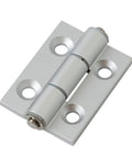 Ultra Quiet Aluminum Door And Window Hinges With Light Damping For Indoor And Outdoor Use, sleek silver finish
