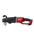 Side view of M18 FUEL 18V Brushless Cordless Gen 2 Super Hawg One Half Inch Right Angle Drill Tool Only Beast Power