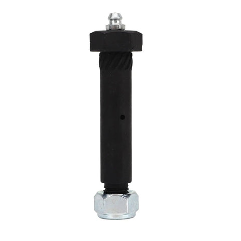 Top Shelf Steel Trailer Axle Wheel Hanger Wet Bolt With Easy Grease Zerk and Bulletproof Locknut, heavy duty design for 2k to 7k loads.