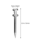 20 Pack 3 Inch Soil Aerator Replacement Spikes For Lawn Shoes Durable Aerator Tines For Lawn Aeration Healthy Grass Growth