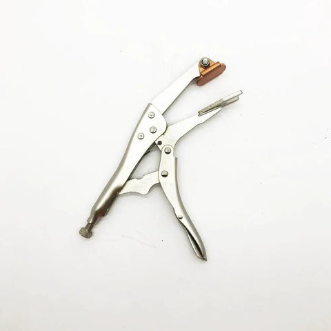 Heavy Duty Locking Pliers With Adjustable Grip And Precision Adjustment Screw for securely gripping materials of all sizes