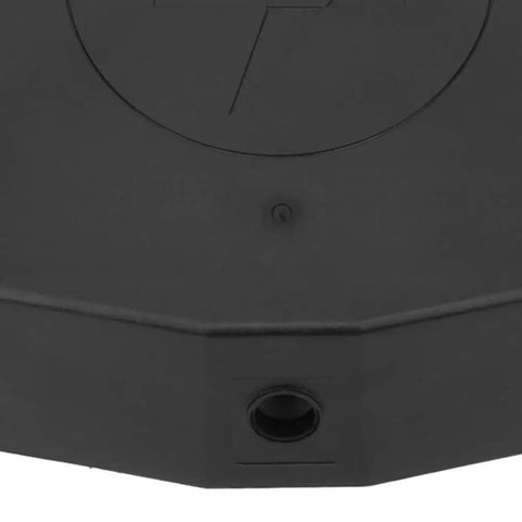 Close-up of Hardcore Electric Skateboard Battery Case With Battle Ready Hard Shell And Quick Charge Port for easy mounting.