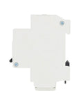 Heavy Duty AC Circuit Breaker With Knockout Anti Shock Shield Earth Leakage Switch Home Panel Protector, white design, 63 Amps.