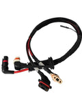 Aircraft Arm ESC Composite Cable For T50 Drone Replacement Parts, coiled durable cable with connectors for M1 and M2 arm ESCs.