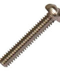 Badass Stainless Steel 2-56 By One Quarter Inch Screw, precision fastener for HO scale rolling stock and gearbox swaps.
