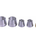 Round Pin Gage Handle Bushing Brass Set Of Five Bushings 4351 To 4500 With Certificate Of Accuracy Included Made In United States For Pro Grade Machinists And Metalworking Inspections, five brass bushings
