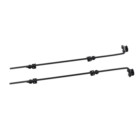 Savage Strength 36 Inch Gate Ground Latch System Built With Heavy Gauge Alloy Steel Drop Rod installed for secure locking.