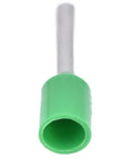 A Sweet 1000 Piece Insulated Ferrule Kit Crimp Terminals For Stranded Wire Copper Cord End Connectors With Heat Resistance And Electrical Pin Terminals Perfect For Auto And Industrial Wiring Projects To Keep Things Secure. green insulated ferrule close-up