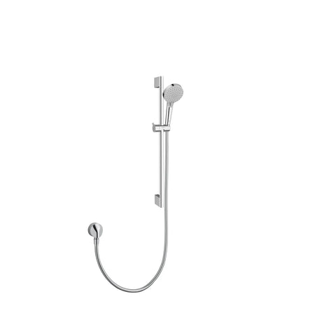 Vernis Blend 11 Inch Handheld Shower System With Slide Bar And Hose 3 Spray Modes Rain And IntenseRain Chrome Finish EcoRight Low Flow