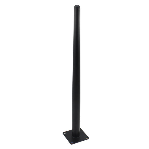Heavy Duty Round Tapered Iron Furniture Legs 4 Pack Black 55cm High 22 Inches Built To Last 440lbs Per Leg for furniture