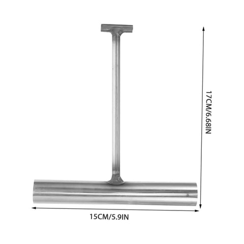 Pro Crew Heavy Duty Built Tough As Nails T Shaped Manhole Cover Hook 2 Pack Stainless Steel Drain Grate Lifter Tool For Storm Sewage Systems And Field Work