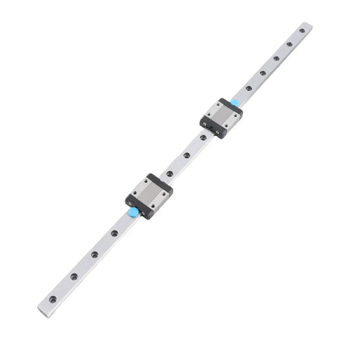Mgn12 Linear Guide Rail And Slide Block Pair 400Millimeter Travel Distance with smooth glides and solid alignment for CNC builds.