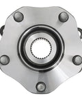 Front view of wheel bearing and hub assembly for Nissan Altima 2007 2008 2009 2010 2011 2012 OEM grade premium quality replacement part