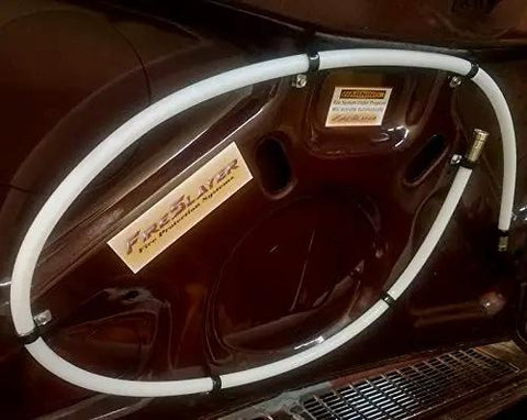 Badass Automatic Fire Suppression Tube Kit Built For Slick Rv Rides And Boat Vibes Featuring Top Notch Fe 36 Clean Agent That Snaps On Fast And Kills Flames Dead Before They Wreck Your Weekend