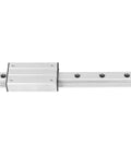 External Biaxial Linear Guide Rail With Metal Slide Block For CNC DIY Automation And Precision Motion System Super Quiet With Low Friction And Smooth Operation For Home Shops And Pro Labs, 300 mm aluminum rail