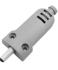 Heavy Duty Cabinet And Drawer Soft Close Buffer Pretty Slick Abs Plastic Damper in grey, designed for quiet gliding of cabinet doors.