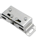 Heavy Duty Stainless Steel Cabinet Latch With Double Rollers, Magnetic Closet Catch For Kitchen Cupboard, RV Motorhome Caravan Boat.