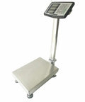 Heavy Duty Digital Floor Scale Platform With A Built Tough Design Plug And Play Setup showing stainless steel platform and display.