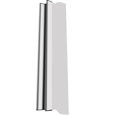 Pro Grade Drywall Skimming Blade Set With 10, 16, And 24 Inch Blades Plus 35 To 78 Inch Extension Handle, Aluminum Blade Housing