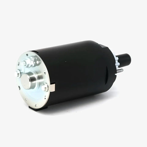 Starter Motor For Courage Engine Fits Cub Cadet And Toro Tractors 18 19 21 HP 12V CCW shown in black casing