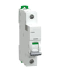 Heavy Duty Dc Mini Circuit Breaker One Pole Four Amp Switch Wired For Solar Rigs And Automotive Hookups side view showing design and structure.