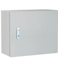 Tough As Nails Metal Electrical Enclosure Box For Indoor And Outdoor Use With Dustproof And Moisture Proof Protection Heavy Duty Safety Lock Junction Box Universal Electric Equipment Enclosure Cabinet For Harsh Environments, front view