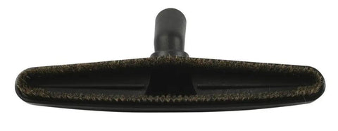 12 Inch Central Vacuum Floor Brush Attachment For Hard Floors Universal 1.25 Inch Hose End Fit Durable Plastic Construction