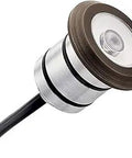 LED Mini All-Purpose Landscape Light With Centennial Brass Finish, from Landscape LED Collection, shown in detail.