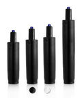 Four sizes of adjustable 11-17 inch office chair gas lift cylinder replacement plus 5.5 inch stroke heavy duty 1000 lbs hydraulic pneumatic piston