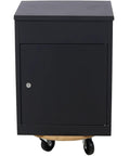 Heavy Duty 15 Inch Wooden Furniture Dolly With Wheels 500 Lb Capacity Rolling Furniture Mover Cart Under Black Cabinet