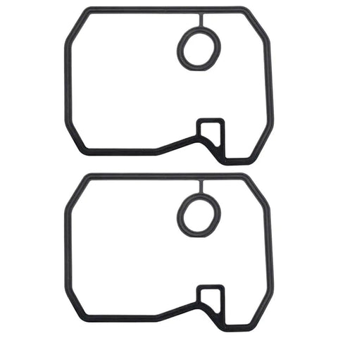 Built Tough Motorcycle Cylinder Generator Clutch Cover Gasket Kit For Honda XRV750 Models 1991 2000, black rubber seals.