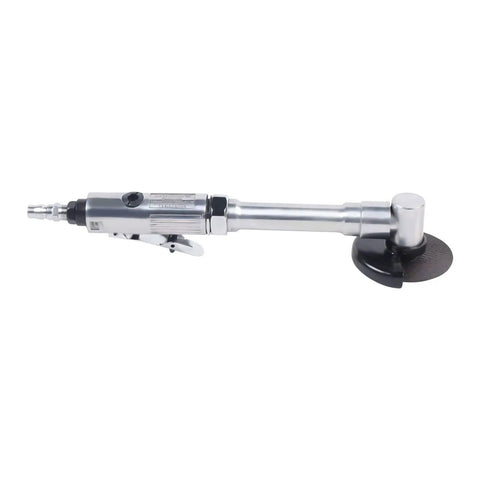 Long Handled Pro-Grade Pneumatic Cutoff Tool With 3-Inch Wheel, 18000 RPM Air Cutoff Tool, Extended Ergonomic Handle and Safety Shield