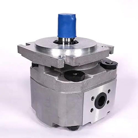 Heavy Duty Electric Submersible Gear Oil Pump Built Rock Solid For 32 40 50 63 Crane Forklift With 20 To 25 Mpa Pressure and silver iron body.