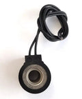 Aftermarket 12 Volt DC Coil Wire Leads For 8 Stem Replacement Electrical Harness Built To Last Heavy Duty Auto And Small Engine System Upgrade With Easy Install, black coil lead with round connector