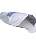 Bag of Dope DTF Powder For Direct To Film Transfers, TPU Hot Melt Adhesive, Fine White, 2.2lb Pack, 1kg spilling out