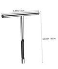Ergonomic Stainless Steel Soil Probe Sampler For Garden And Lawn Care Easy To Use Durable And Lightweight Tool