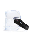 Side view of All Day Over Eyeglasses Safety Goggles With Anti Fog Coating ANSI Z87.1 Eye Protection With adjustable strap