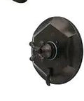 Old School English Vintage Tub And Shower Faucet In Oil Rubbed Bronze Wall Mount Fit Pressure Balanced Washerless Cartridge One Half Inch IPS Connection Durable Brass Fixture For Classic Bath Renovation With Retro Vibe