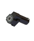 Rock Solid High Precision Hollow Rotating Platform Servo Hollow Shaft Rotary Actuator With 360 Degree Smooth Spin Premium Drive System showing angle view.