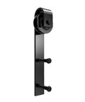 Heavy Duty Sliding Barn Door Roller Kit With Anti Jumper Stopper Floor Guide No Squeak Accessories For Third And Fourth Doors Easy Install Quiet Operation J Style Hardware Supports Up To 200 Lb Capacity - front view of single roller