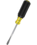 Heavy-Duty Keystone Cushion-Grip Screwdriver Quarter Inch With Square Shank, Tip-Ident Dome Markings For Quick Tip Alignment